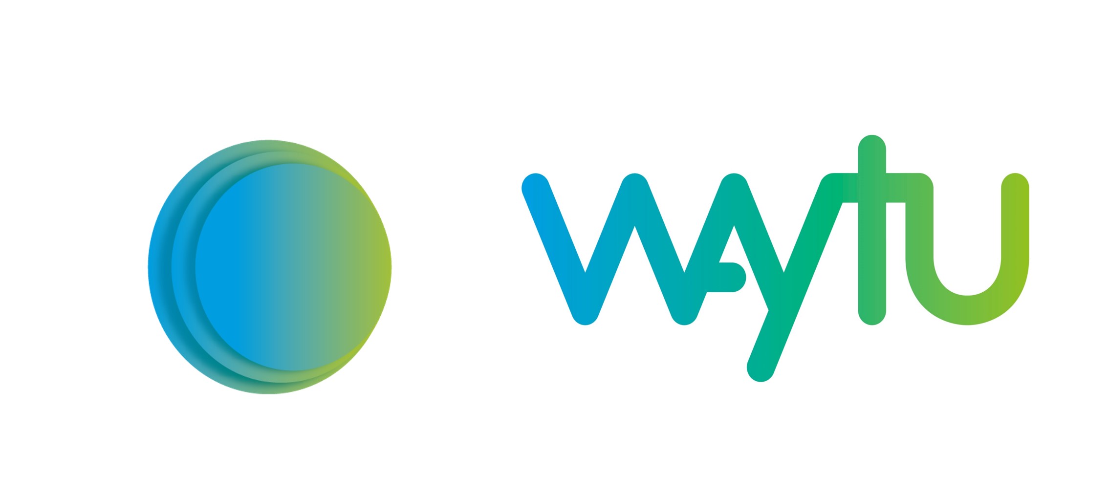Waytu logo and circle device